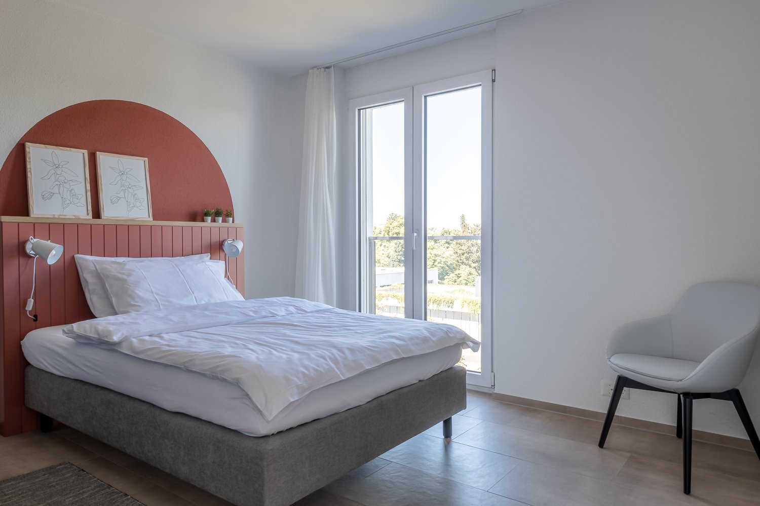 2 ½ rooms furnished flat