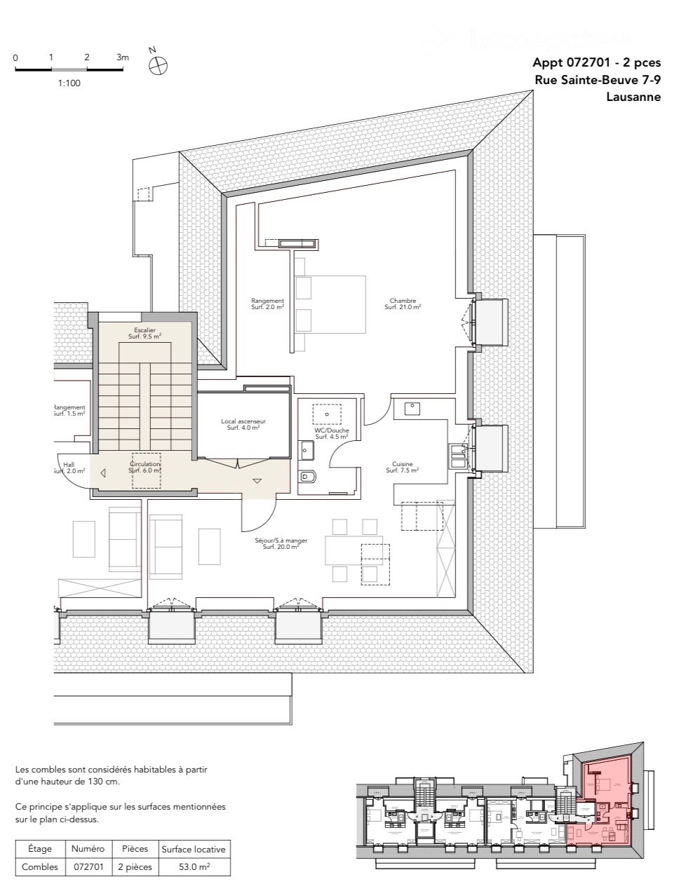 2 ½ rooms apartment, photo 3 of 3