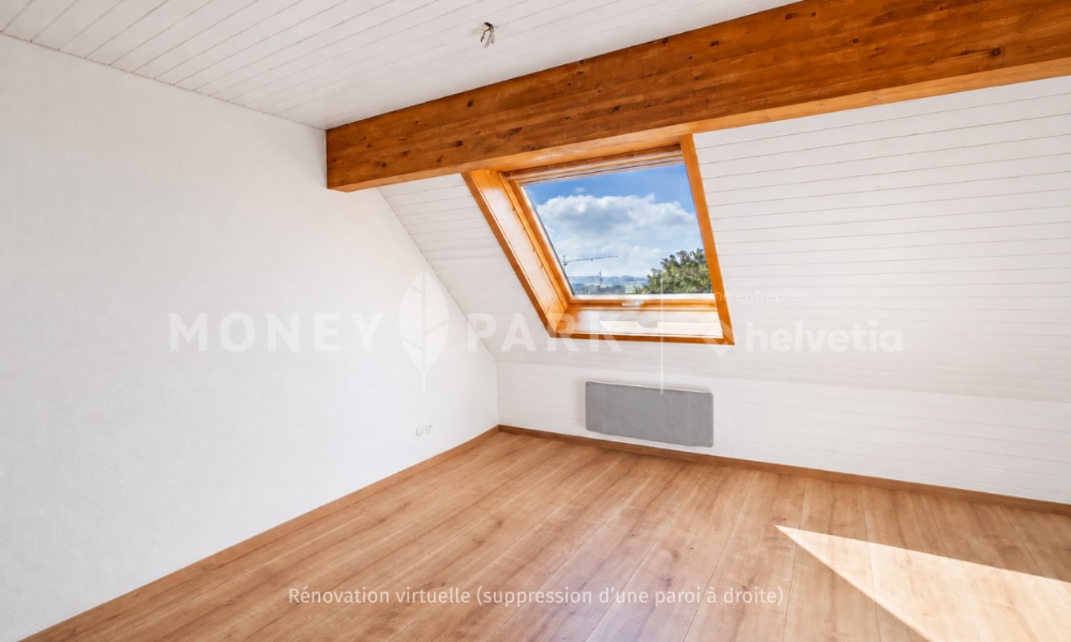 1 ½ rooms attic flat