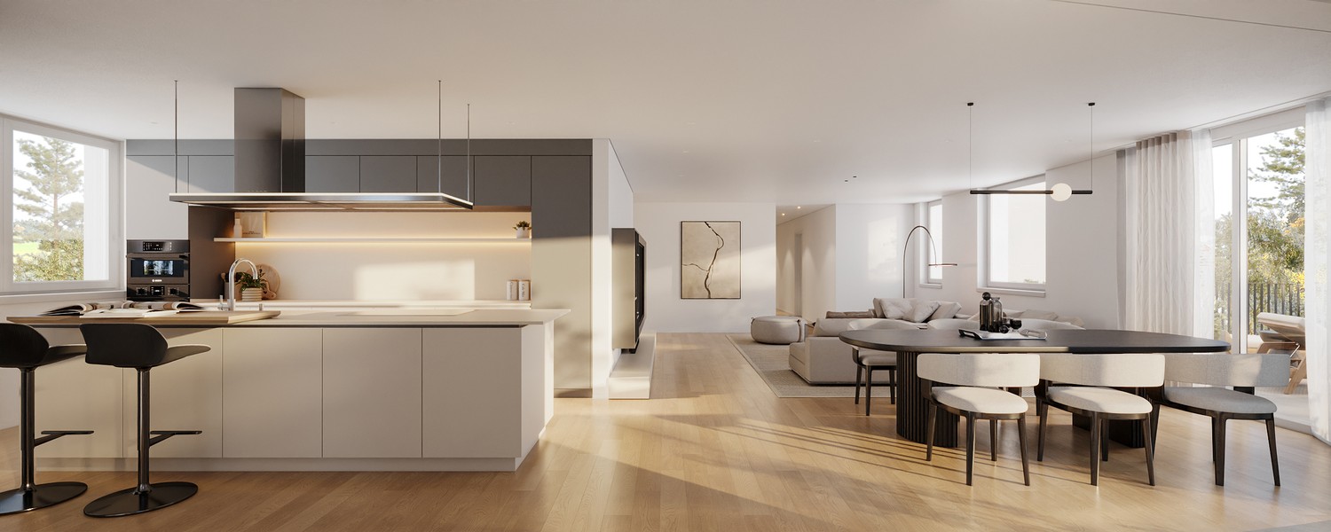 Appartement en attique de 5 ½ pièces