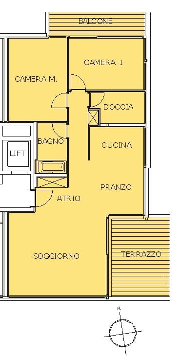 3 ½ rooms apartment, photo 3 of 5