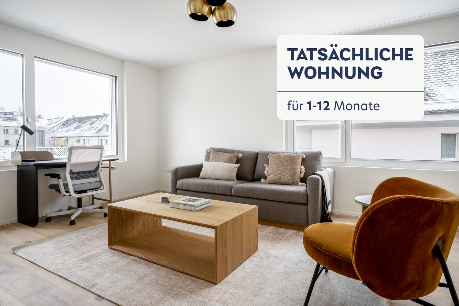 2 pièces appartement meublé