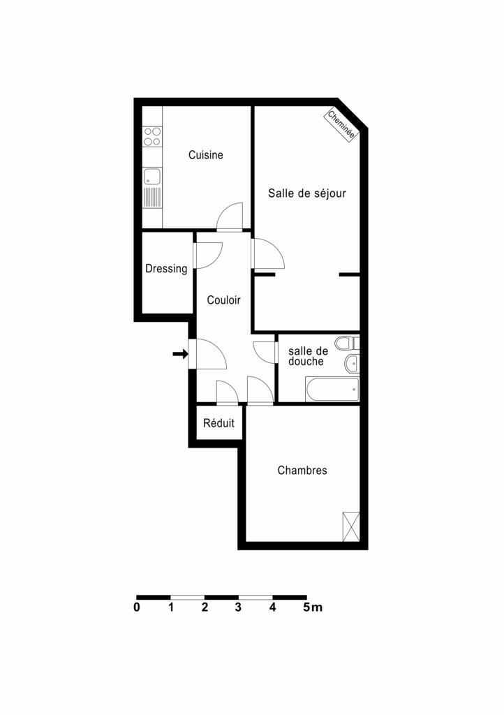 3 ½ rooms apartment, photo 2 of 6