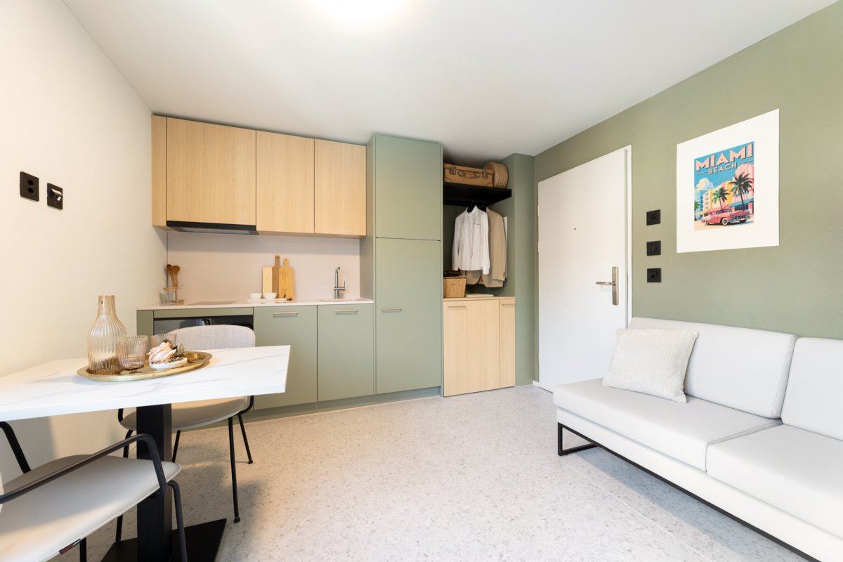 2 rooms furnished flat, photo 3 of 5