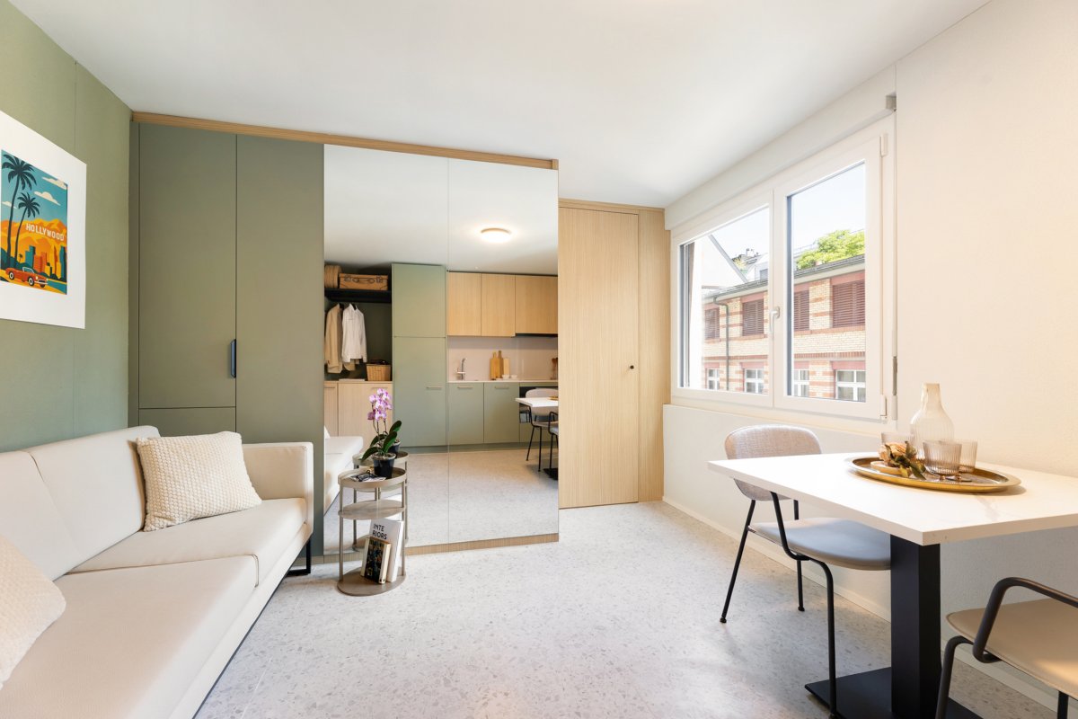 2 rooms furnished flat, photo 1 of 5