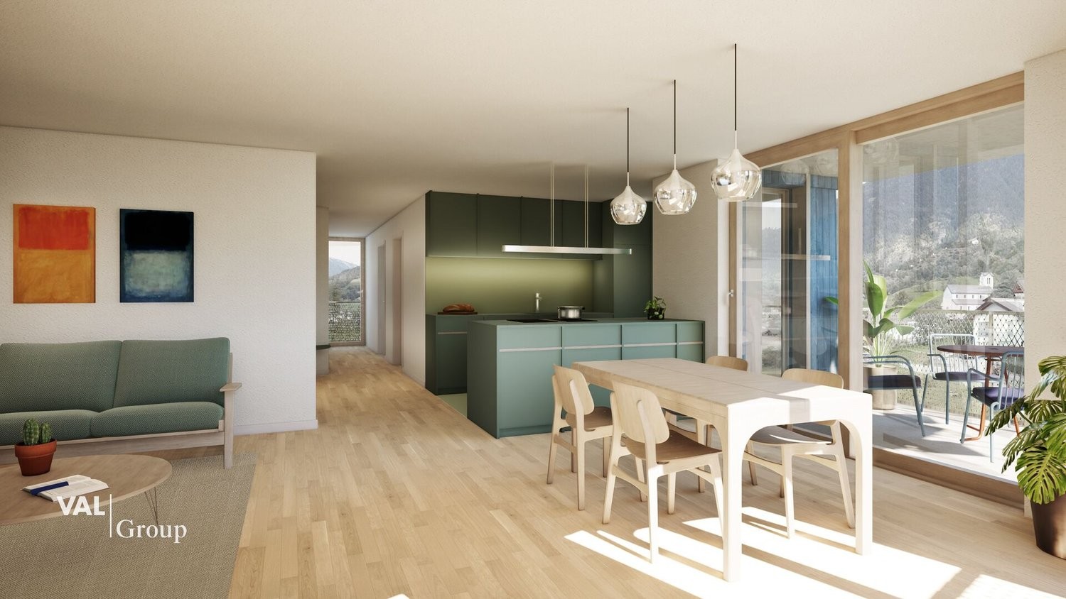 4 ½ pièces appartement, photo 3 sur 8