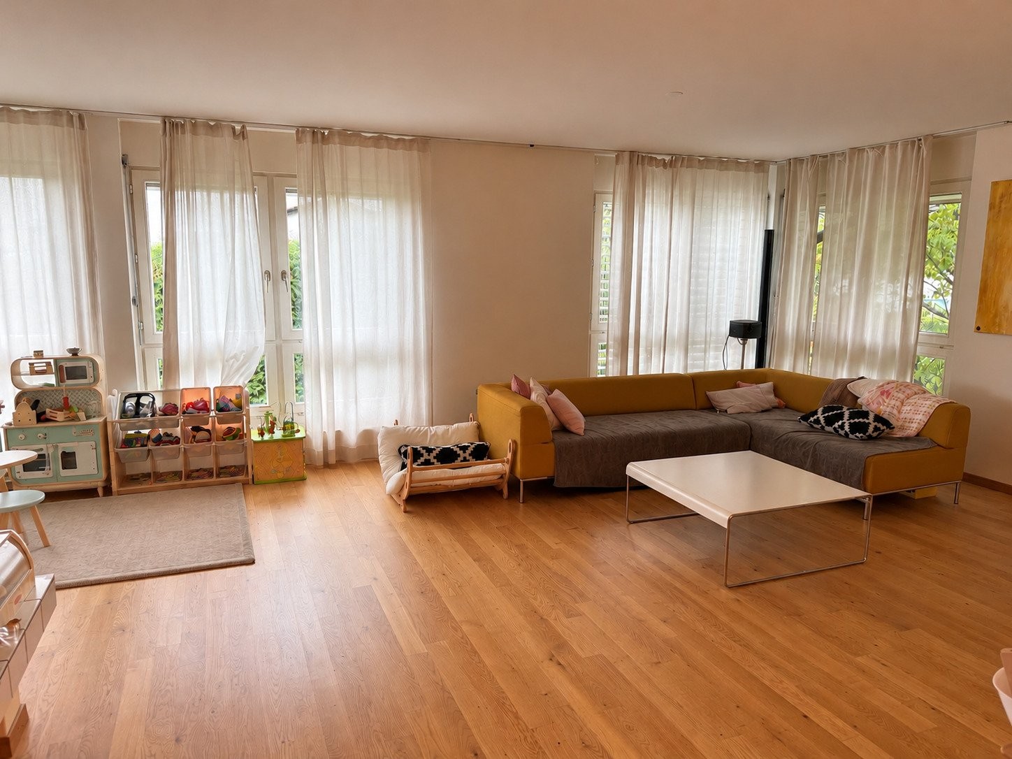 3 rooms furnished flat