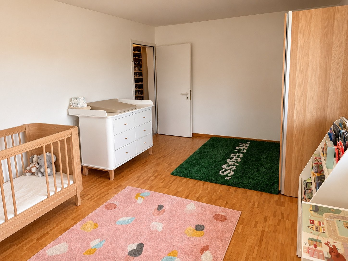 3 rooms furnished flat