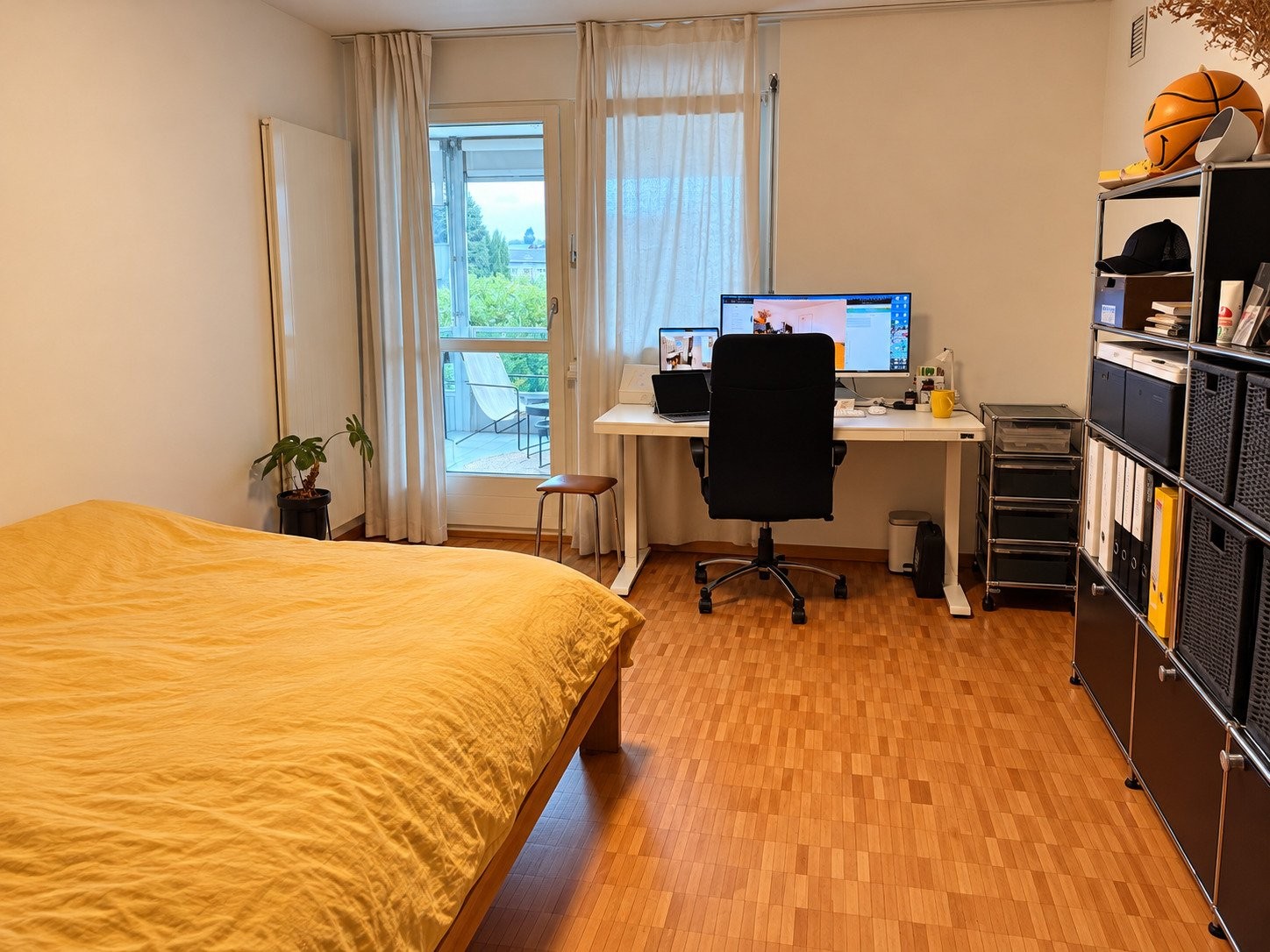 3 rooms furnished flat