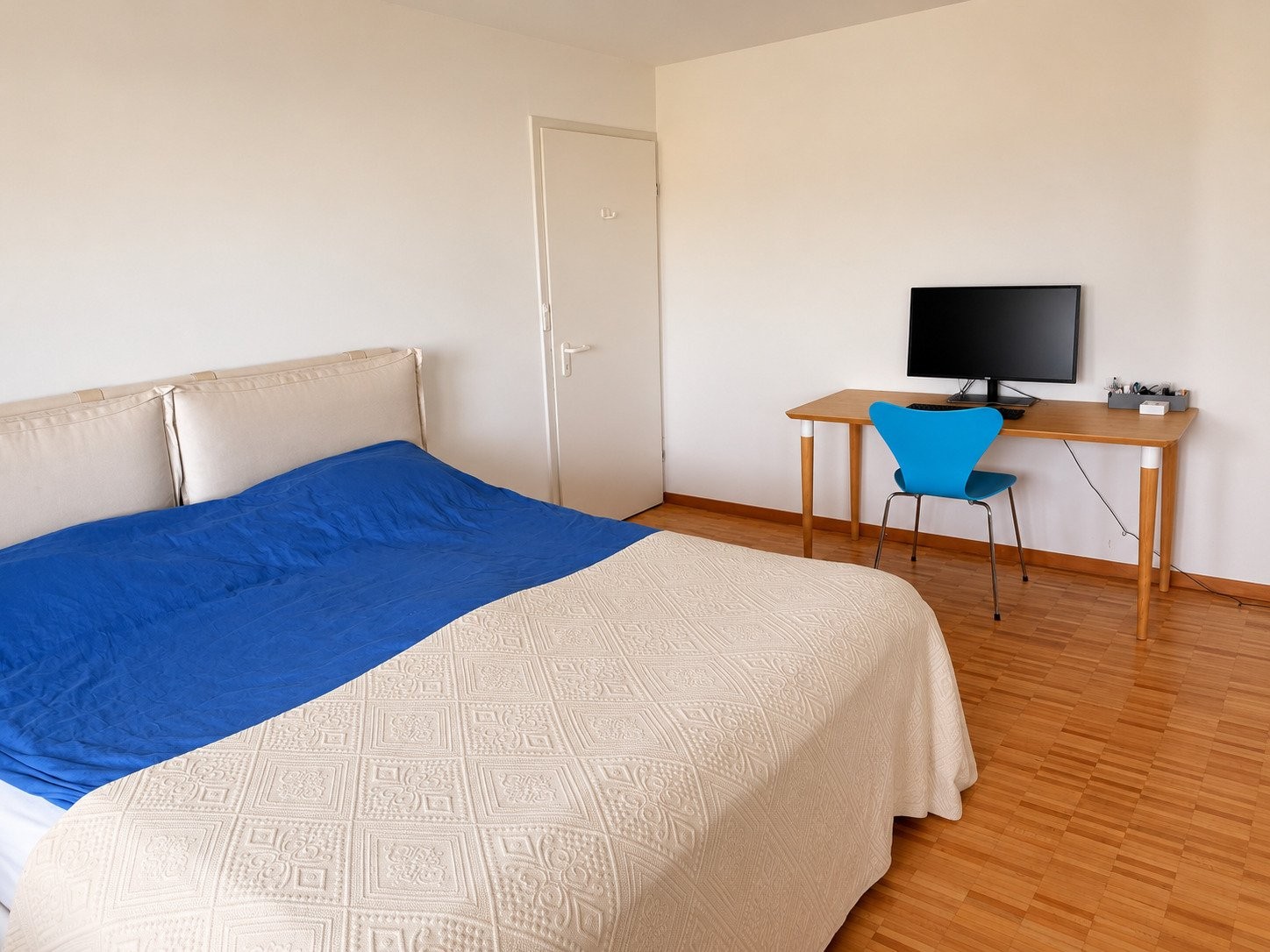 3 rooms furnished flat