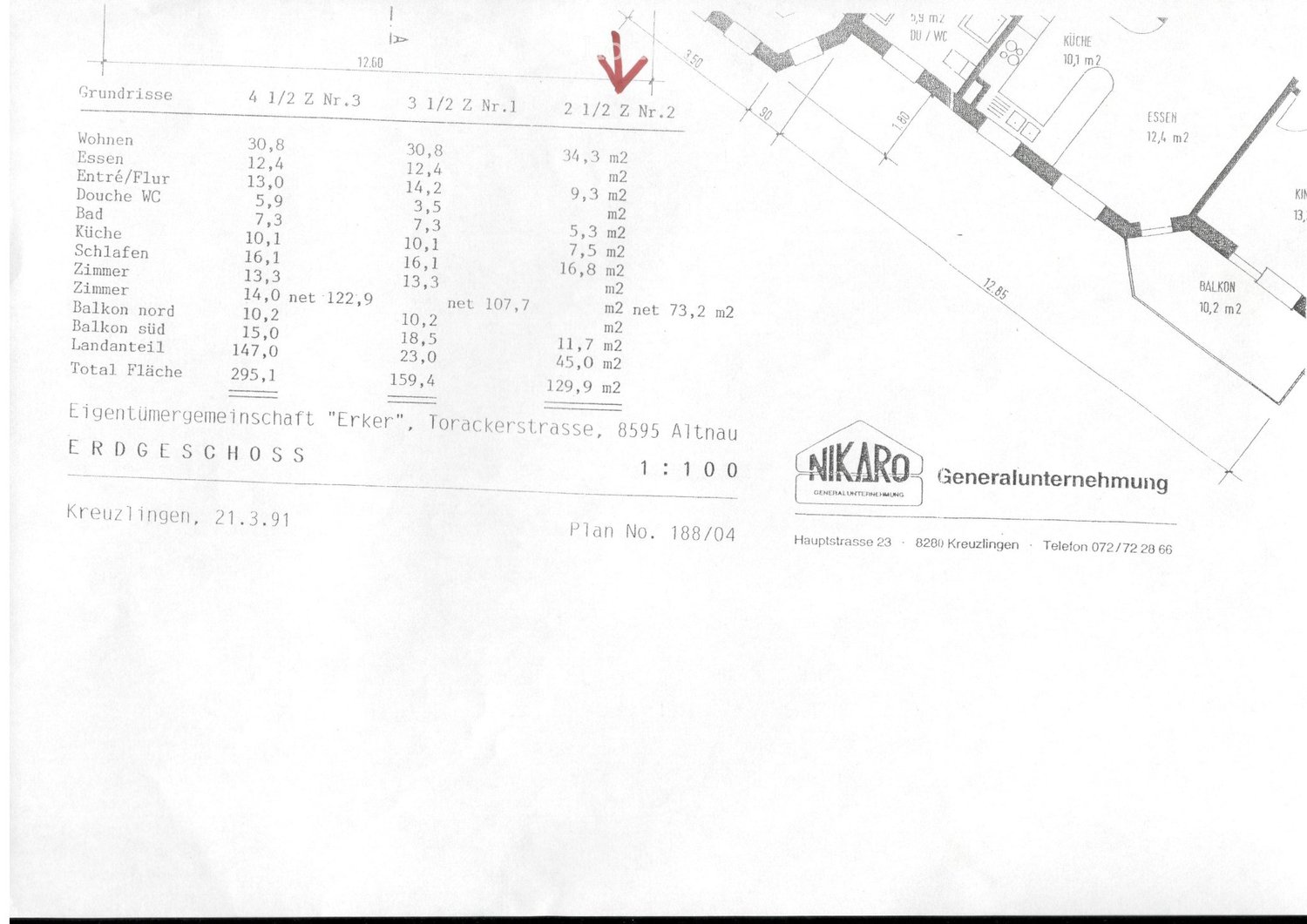 2 rooms apartment, photo 4 of 5