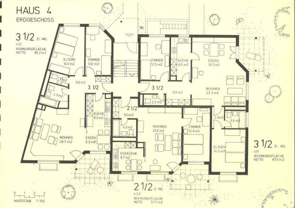 3 ½ room apartment