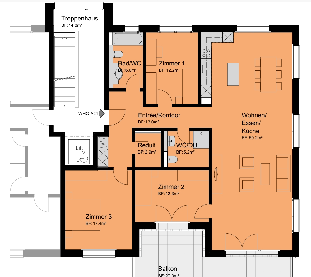4 ½ rooms apartment, photo 9 of 9