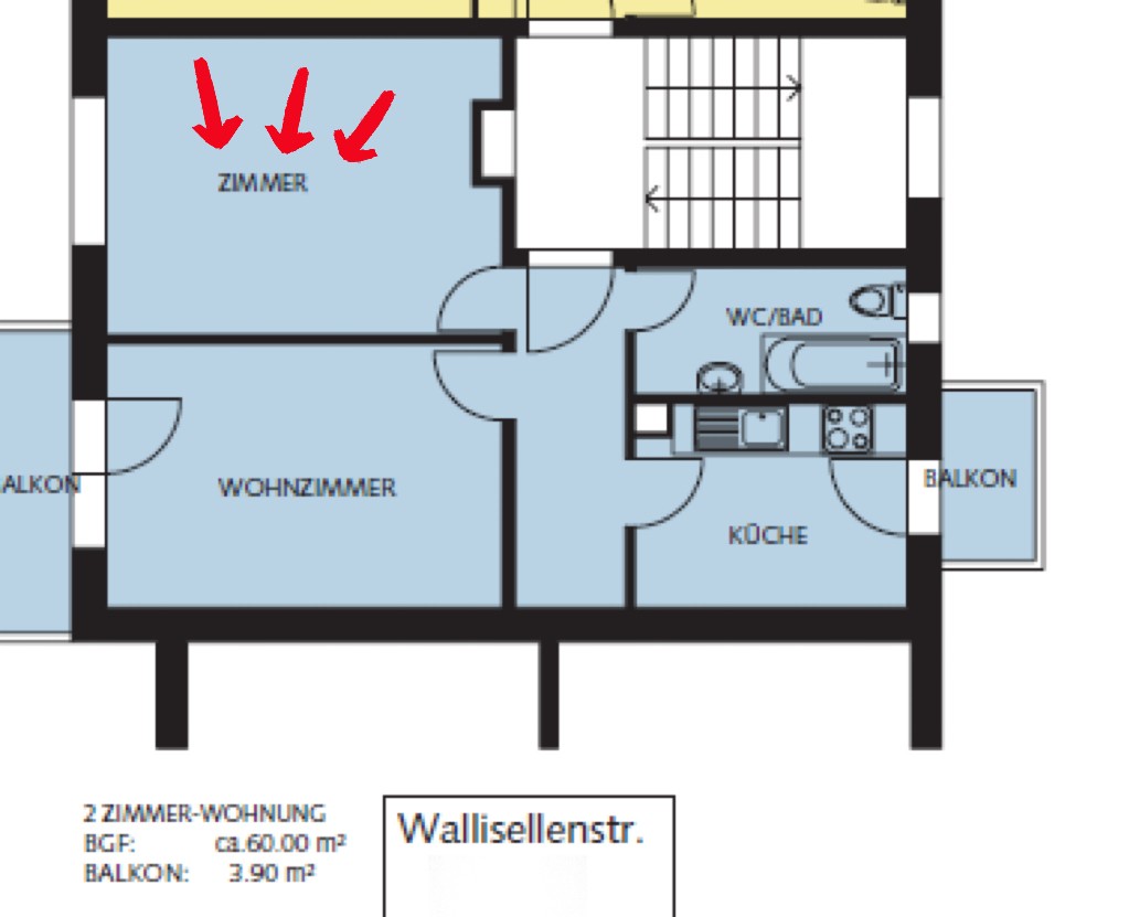 Room in a shared flat, photo 7 sur 7