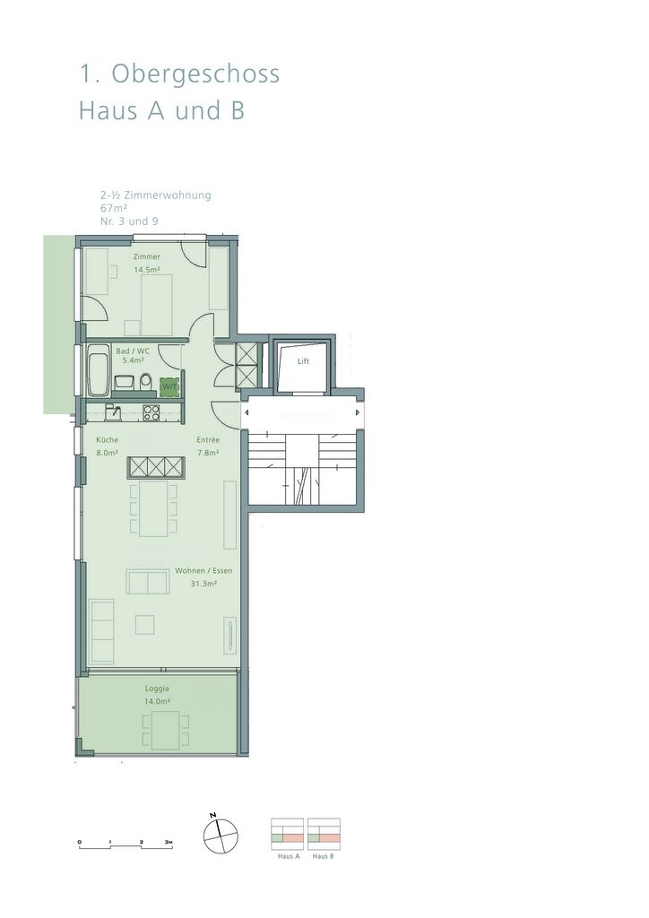 2 ½ rooms apartment, photo 8 of 8