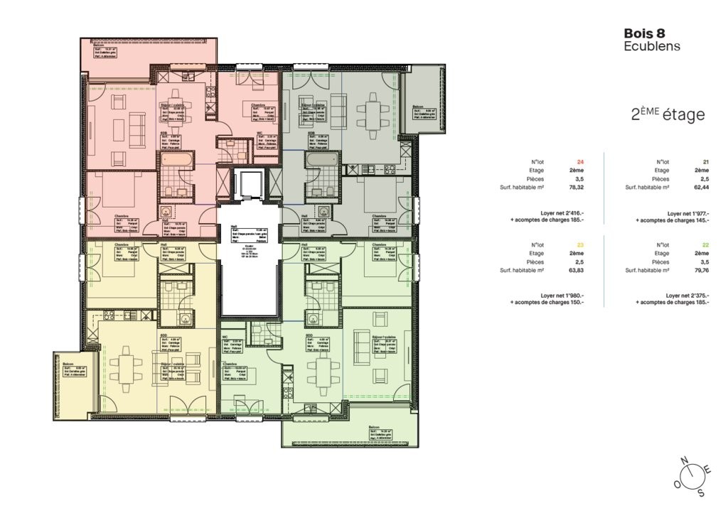 Appartamento di 2 ½ locali