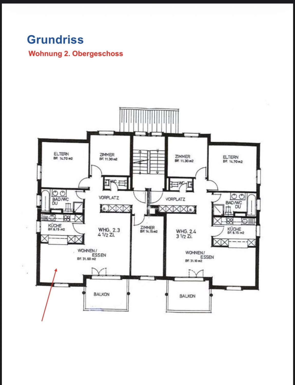 Room in a shared flat