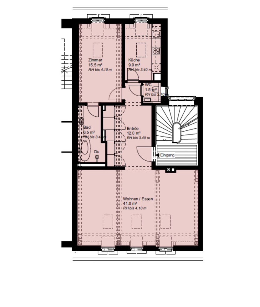 2 ½ rooms apartment, photo 2 of 3