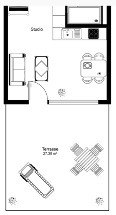 1 ½ rooms apartment, photo 5 of 5
