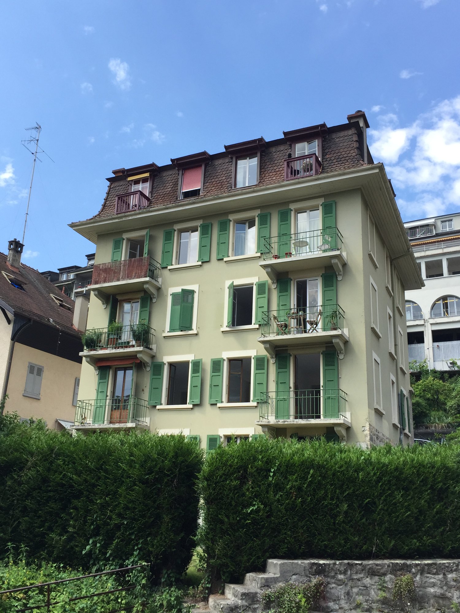 1 ½ rooms roof flat