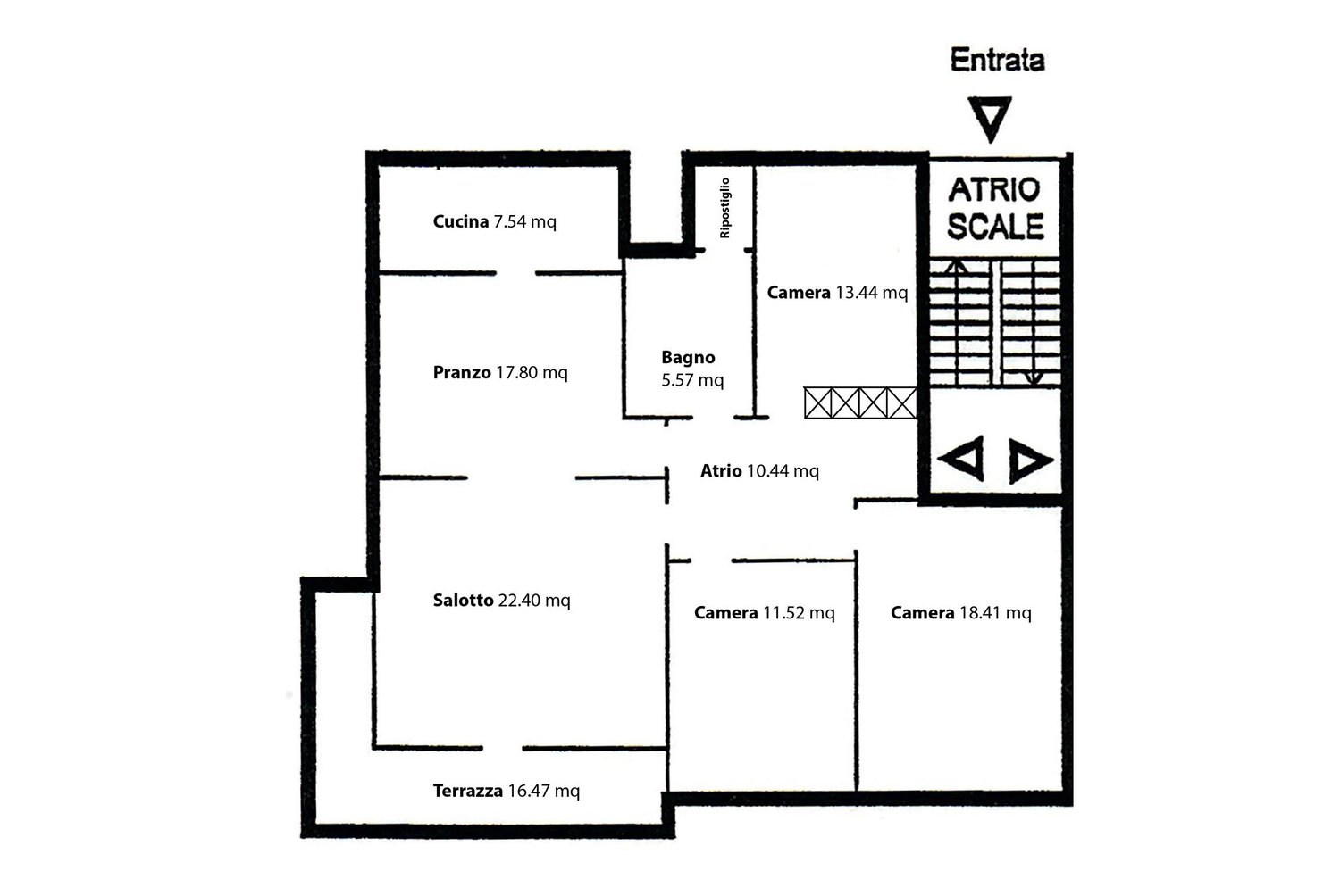 4 ½ rooms apartment