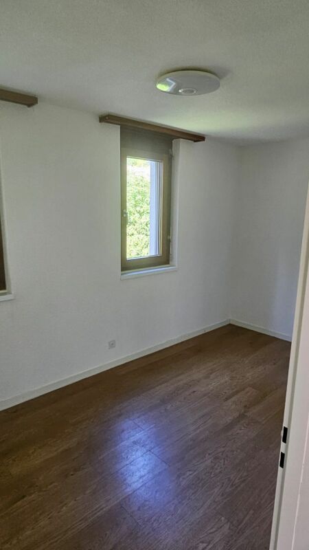 Quartier calme à Huttwil

Réalisez votre rêve d'un habitat de qualité ! Dans un emplacement très central et pourtant calme, nous louons un bel appartement de 5.5 pièces au rez-de-chaussée.

L'appartement dispose de :

- cuisine avec espace de vie complète
- salle de bain complète
- revêtements de so