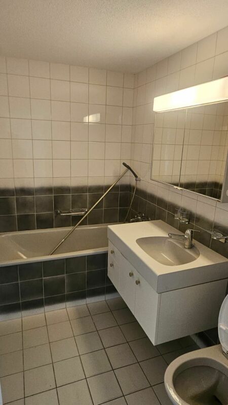 Quartier calme à Huttwil

Réalisez votre rêve d'un habitat de qualité ! Dans un emplacement très central et pourtant calme, nous louons un bel appartement de 5.5 pièces au rez-de-chaussée.

L'appartement dispose de :

- cuisine avec espace de vie complète
- salle de bain complète
- revêtements de so