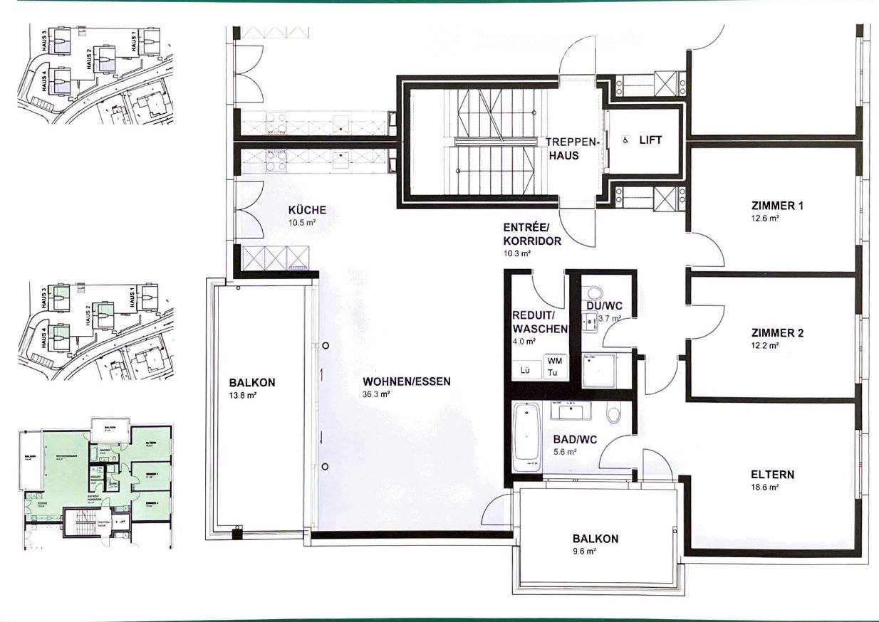 Appartement de 4 ½ pièces