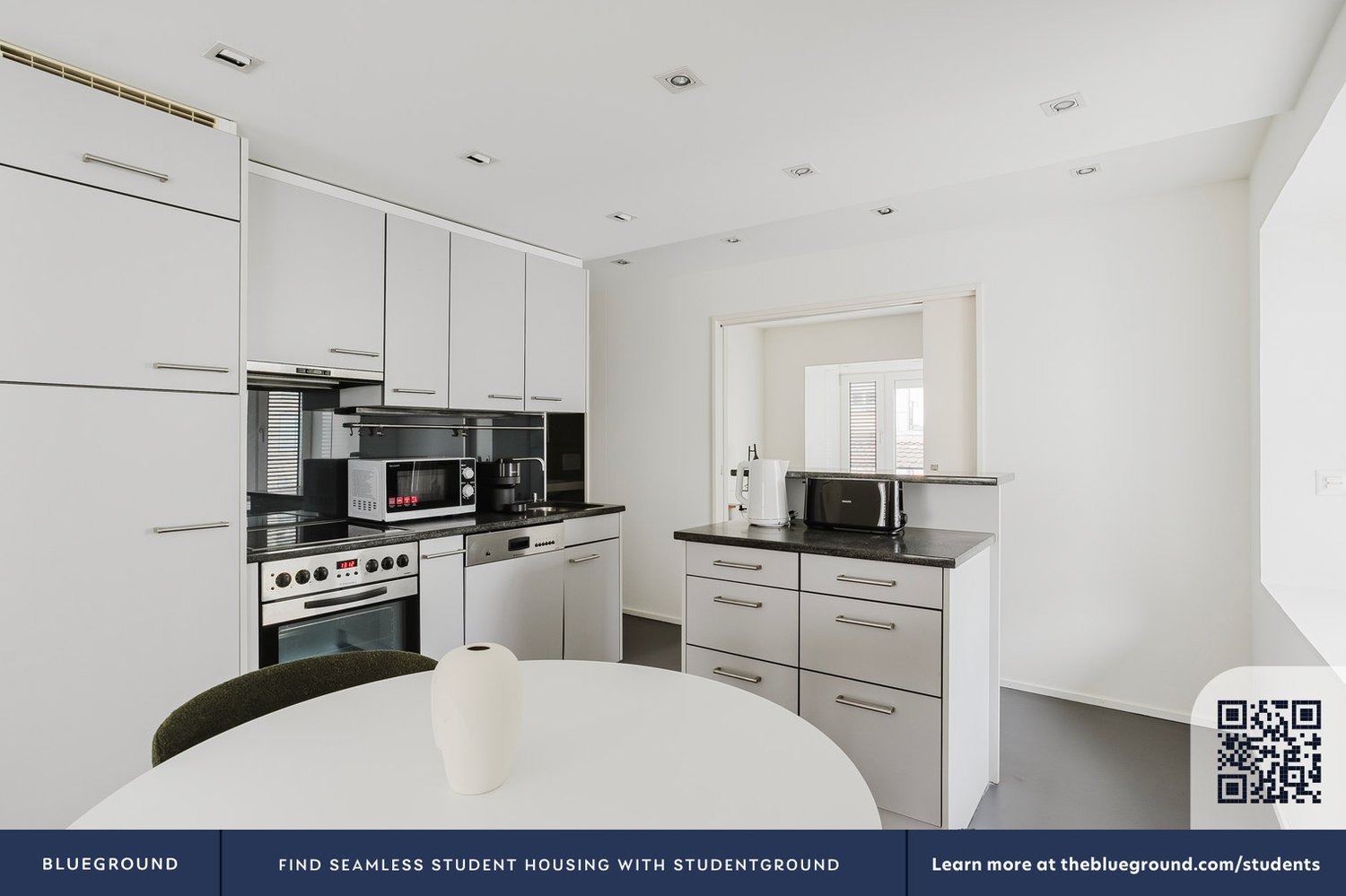 2 ½ rooms furnished flat