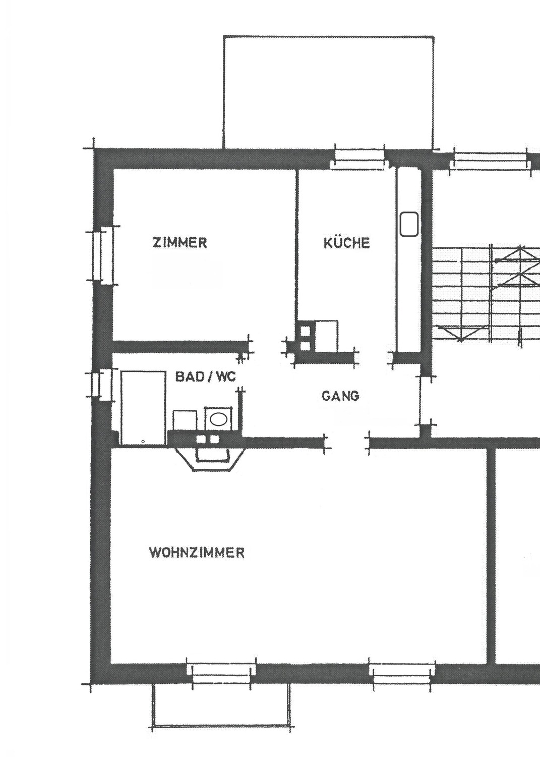 2 ½ rooms apartment