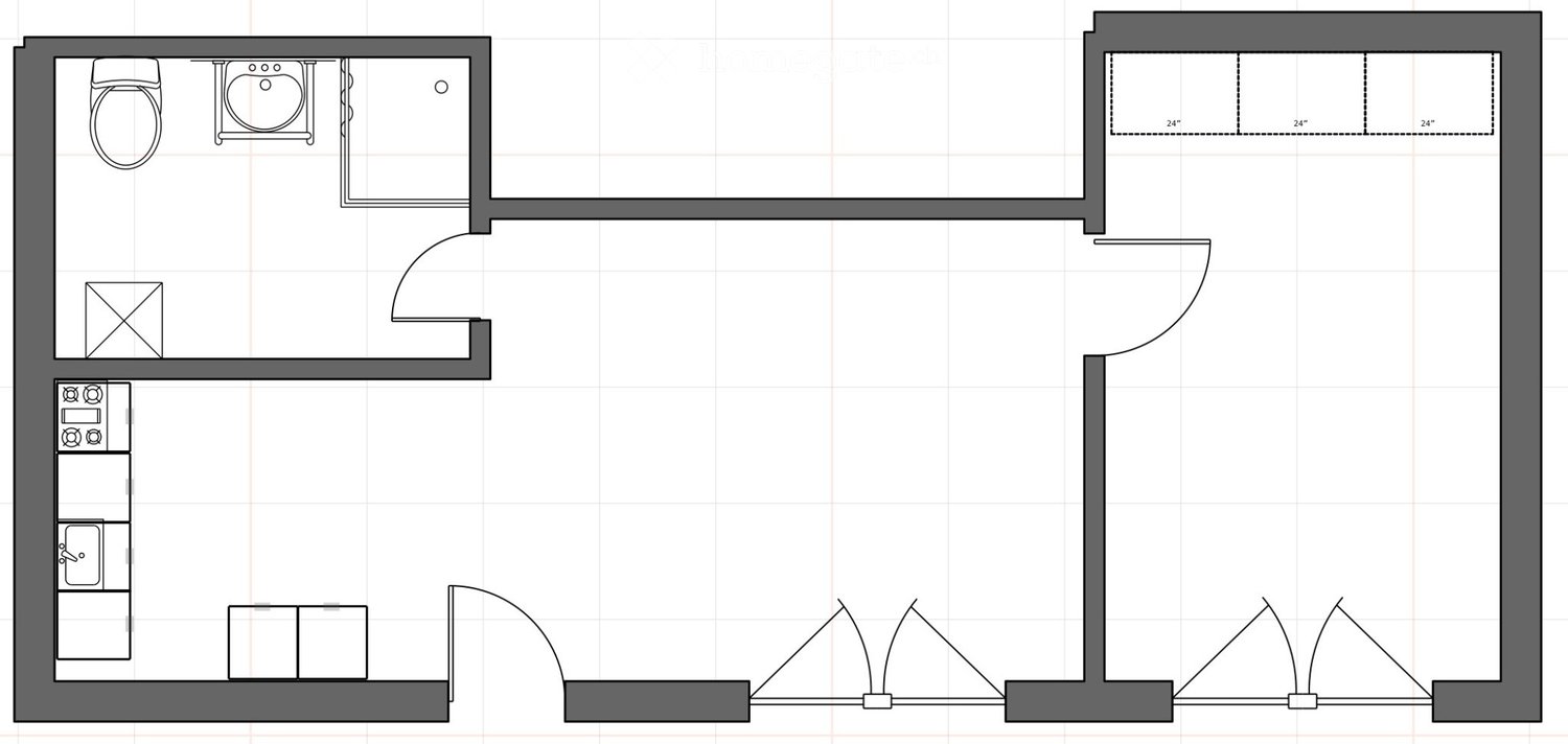 2 ½ rooms apartment, photo 4 of 4