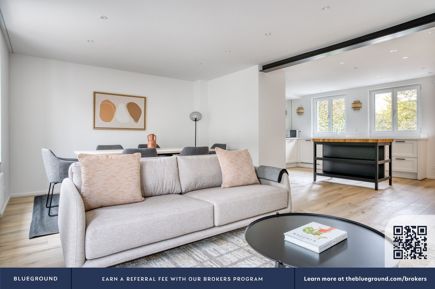 4 ½ pièces appartement meublé