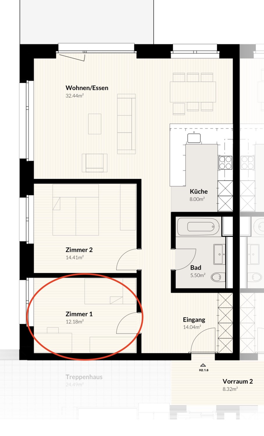 Room in a shared flat, photo 3 of 10
