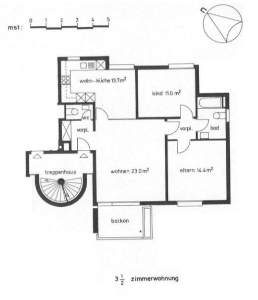 3 ½ rooms apartment, photo 7 sur 7