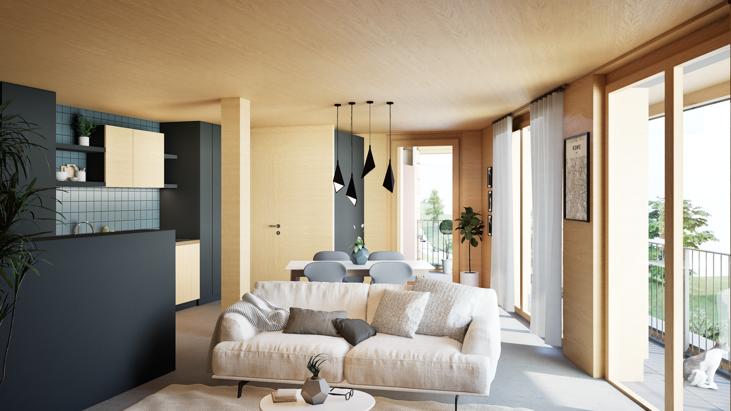 Appartamento di 2 ½ locali