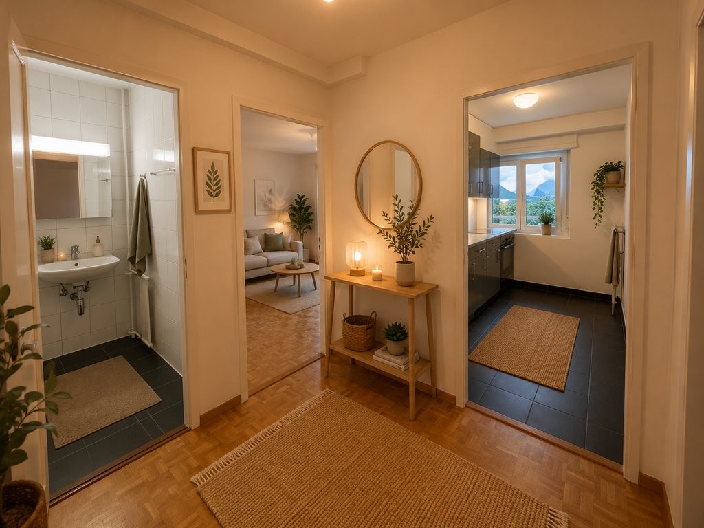 3 rooms apartment