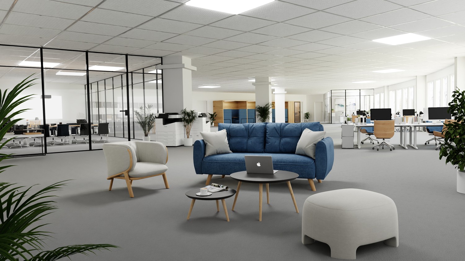 Bureau de 380-1021m²