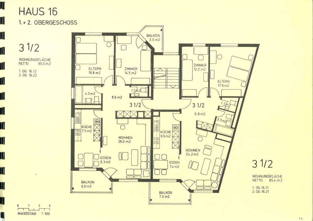 Appartamento di 2 ½ locali