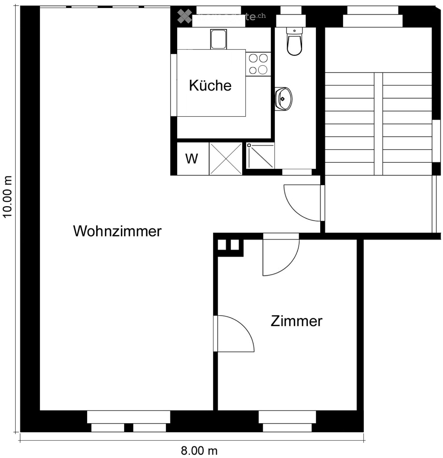 2 ½ rooms apartment, photo 5 of 5