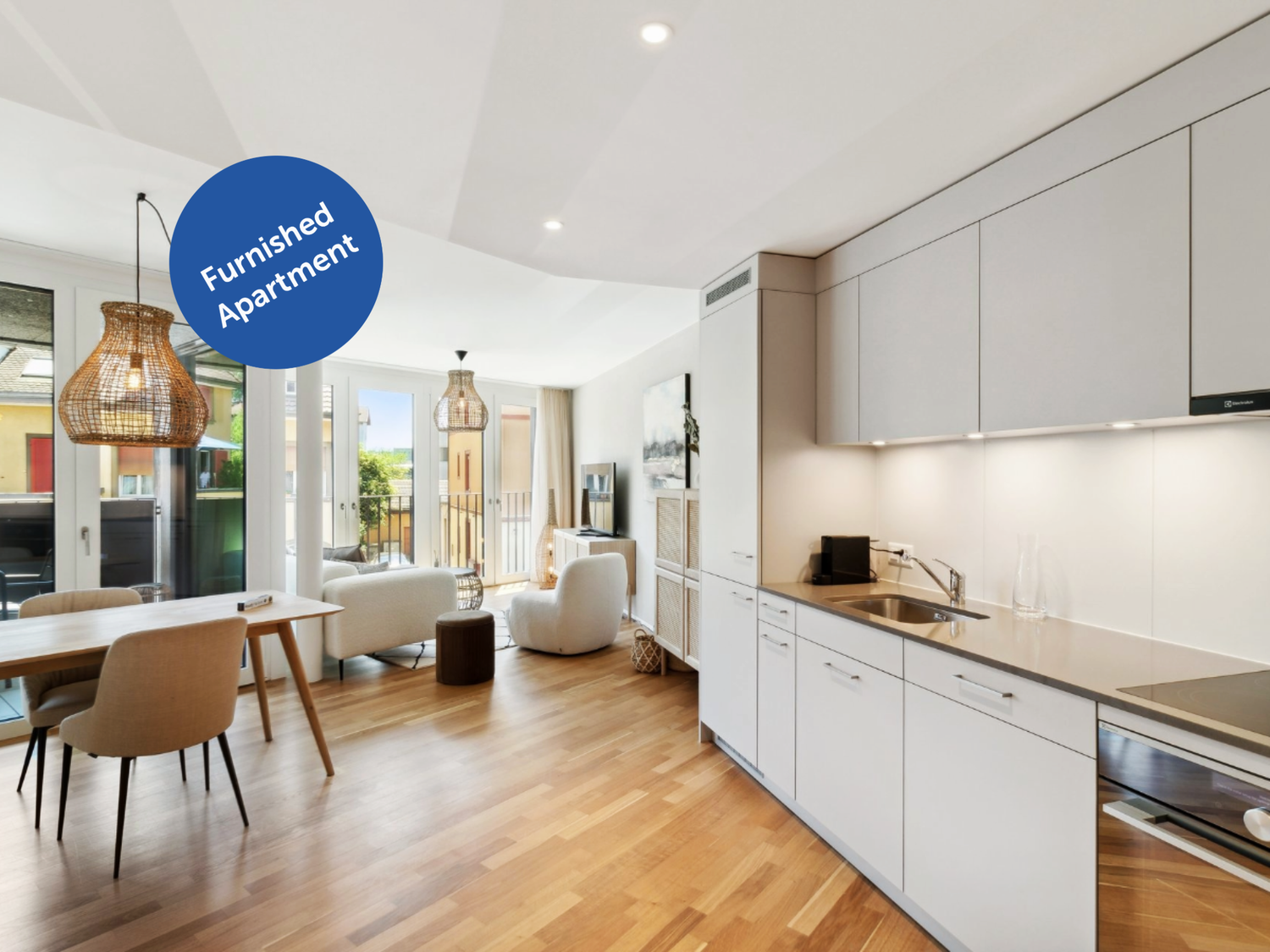 Appartement meublé de 2 ½ pièces