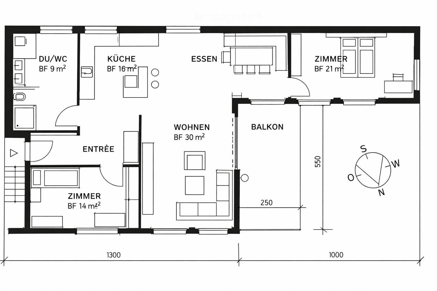 3 ½ rooms apartment, photo 4 of 5