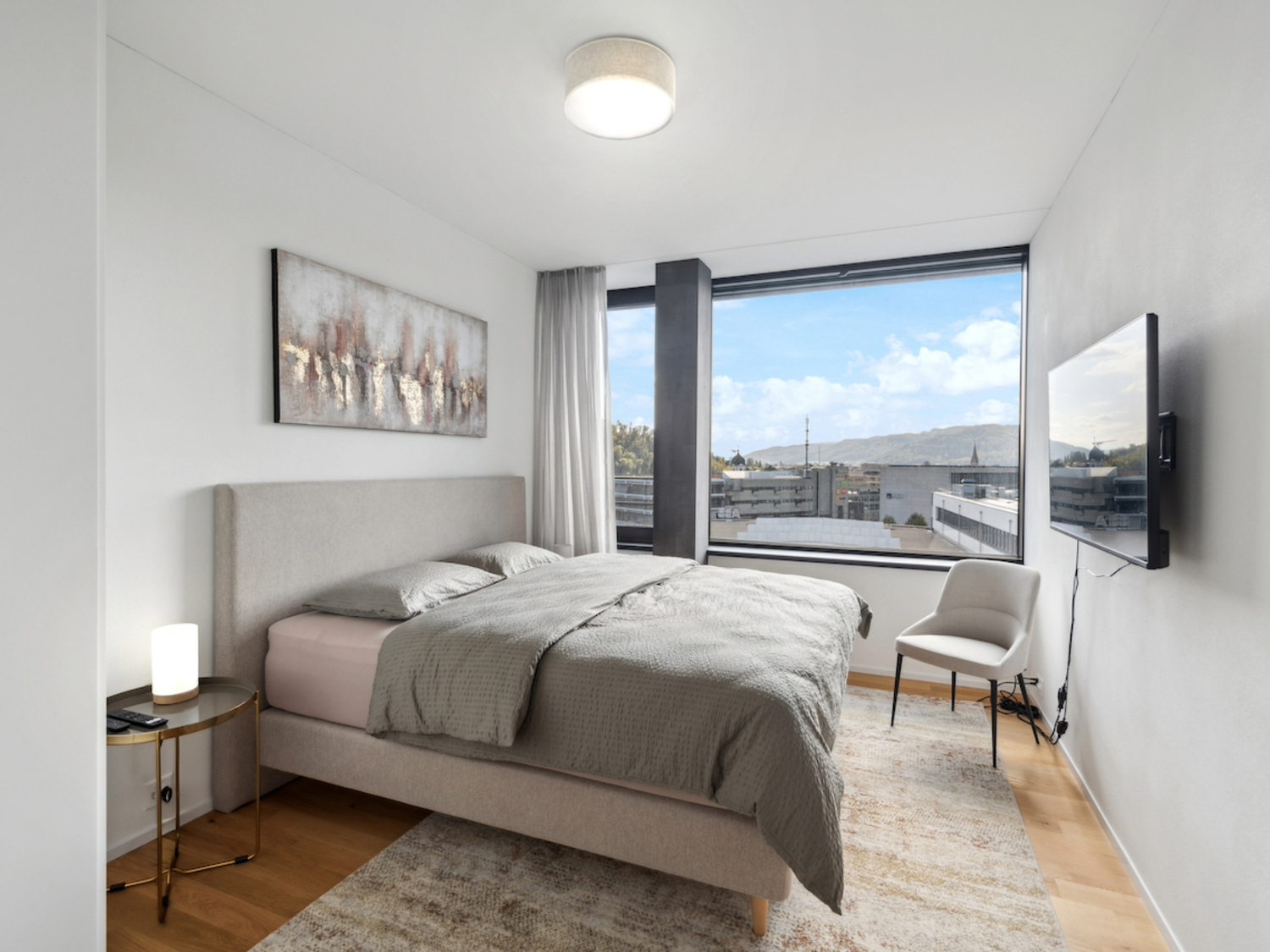 3 ½ rooms furnished flat