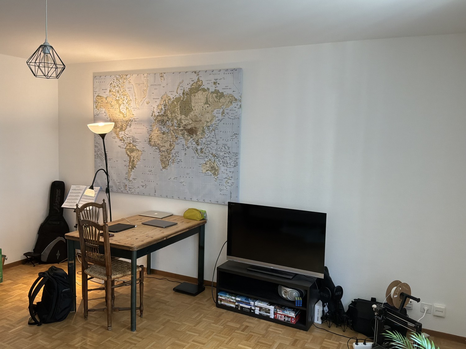 Chambre dans un appartement partagé