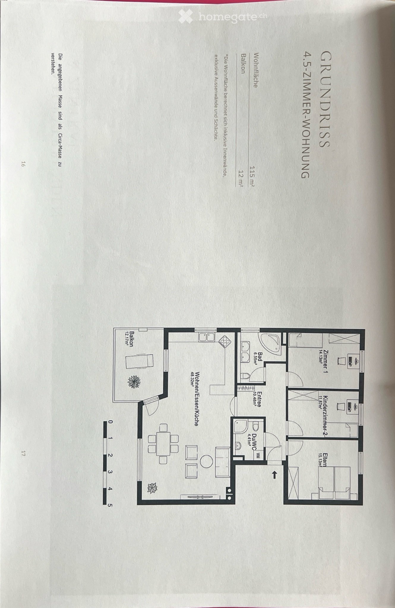 4 rooms apartment, photo 5 of 5