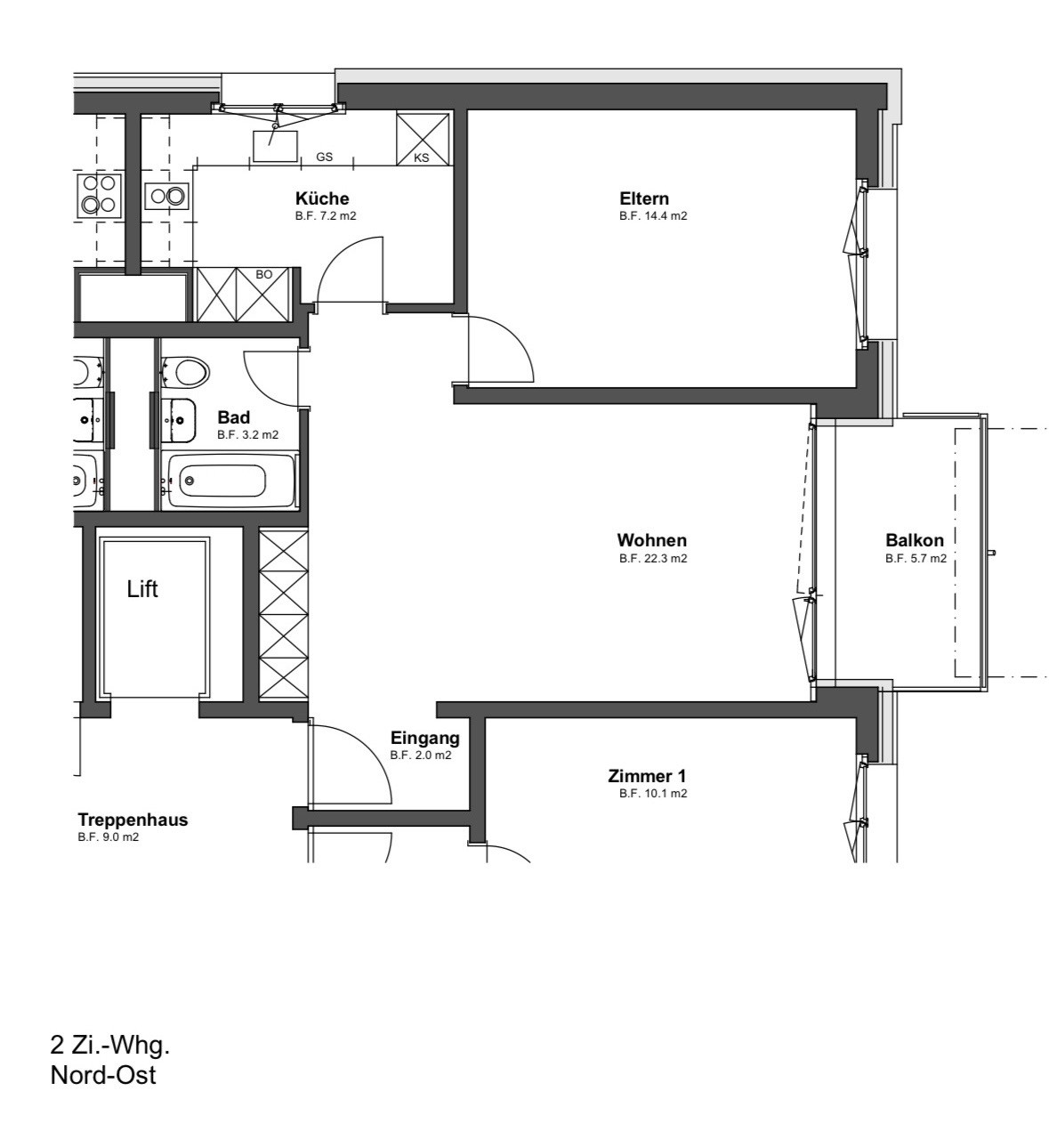 2 rooms apartment, photo 4 of 4