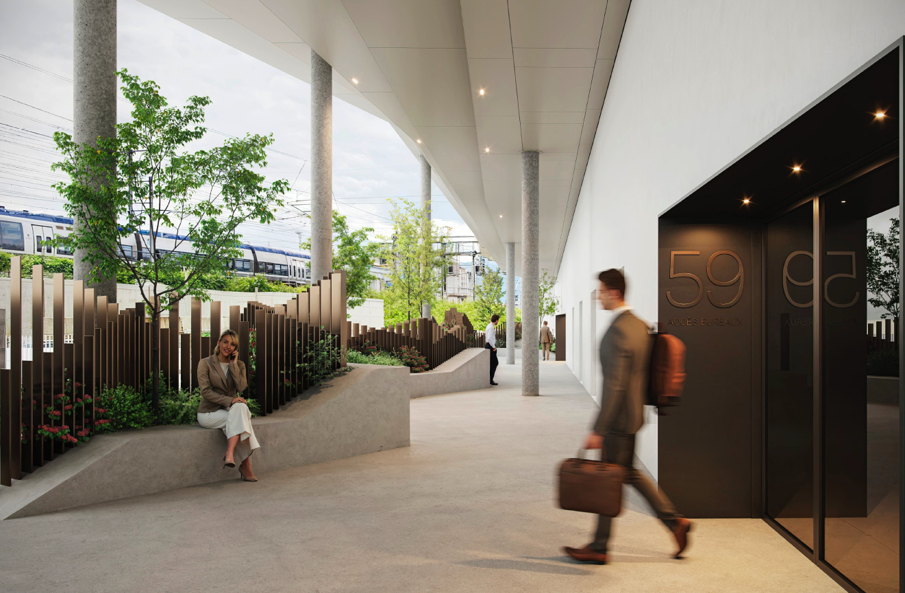210m² office