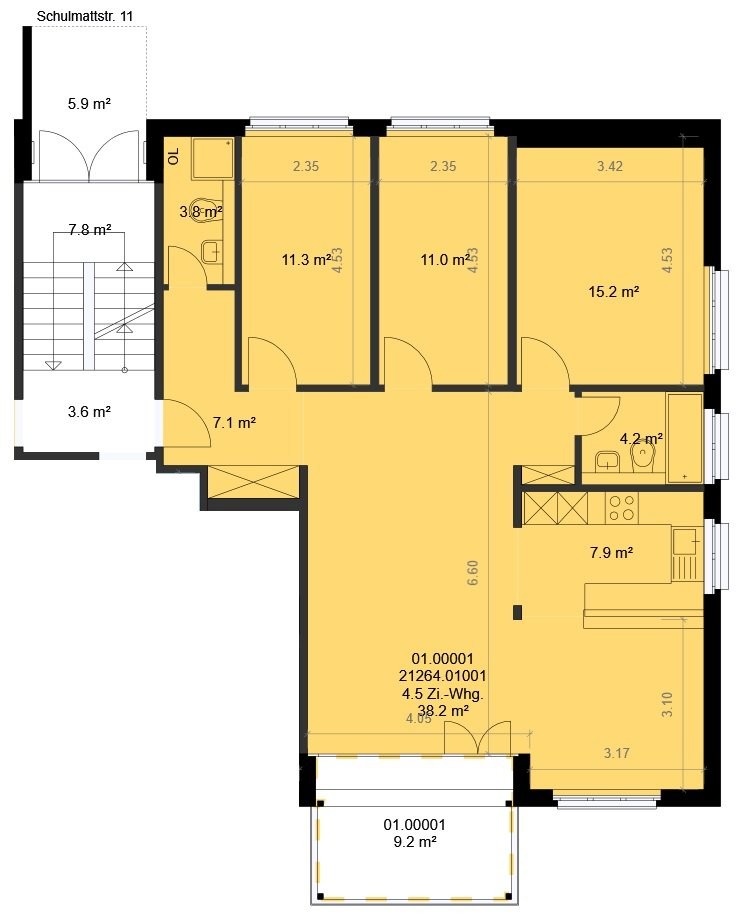 Appartamento di 4 ½ locali, foto 9 di 9