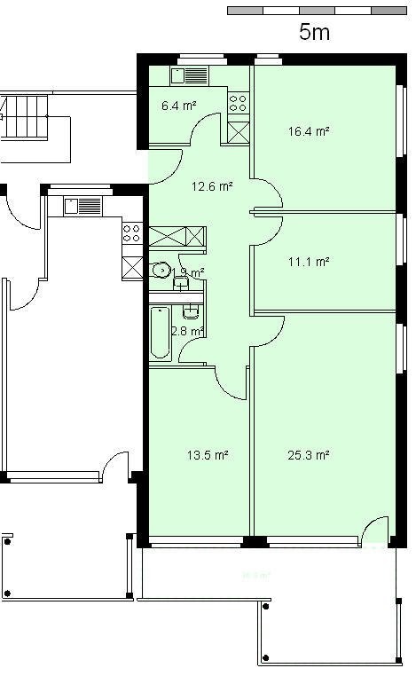 4 ½ rooms apartment, photo 9 of 9