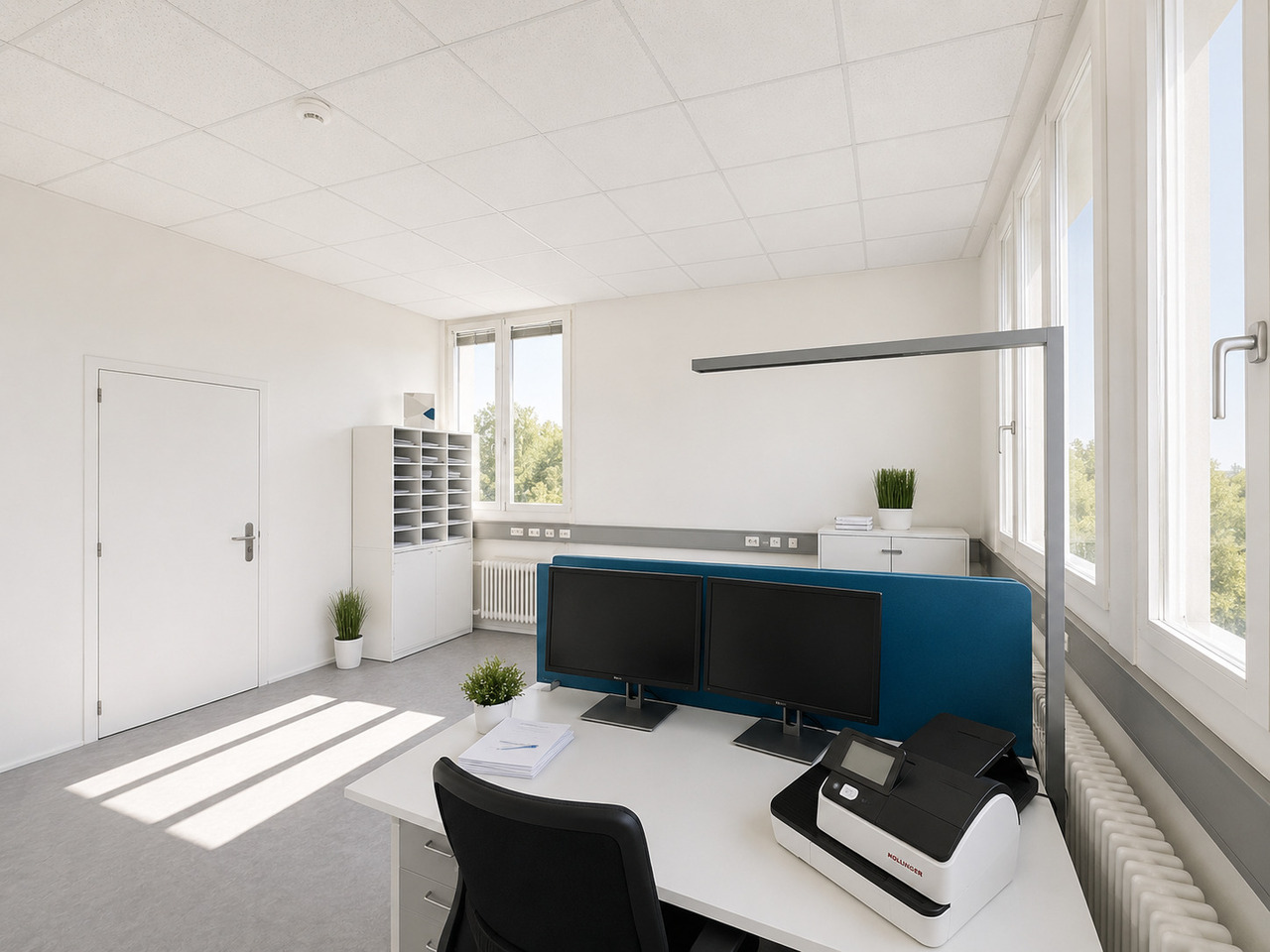 340m² office