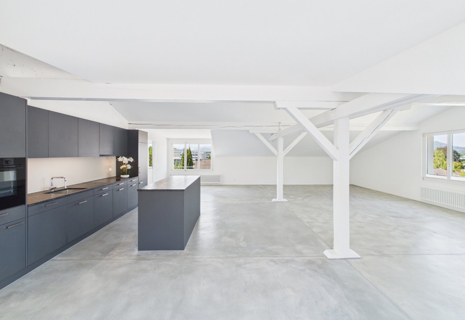 3 ½ rooms roof flat